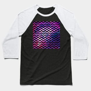 galaxy and black line pattern Baseball T-Shirt